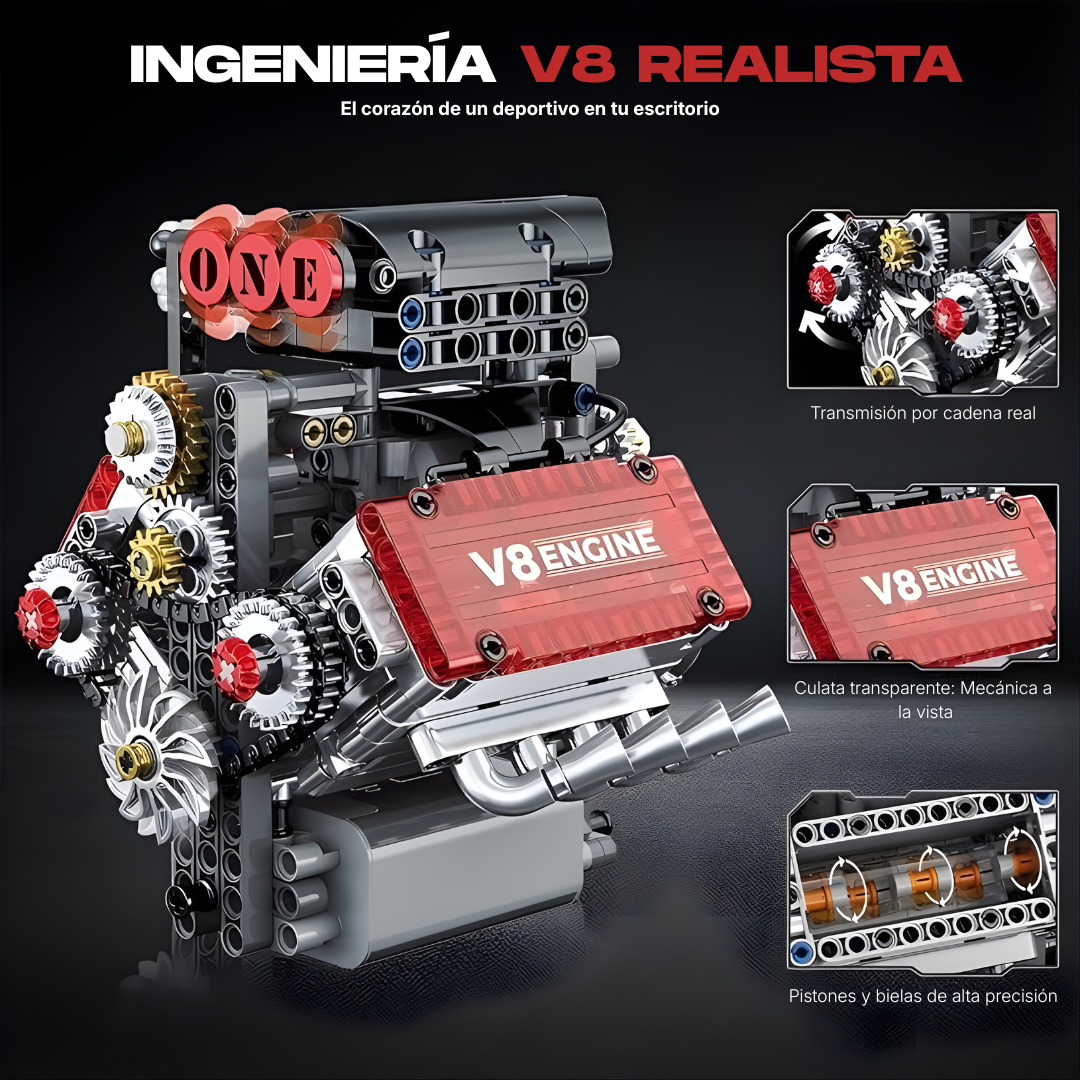 ProBuild Motor V8 Dinámico