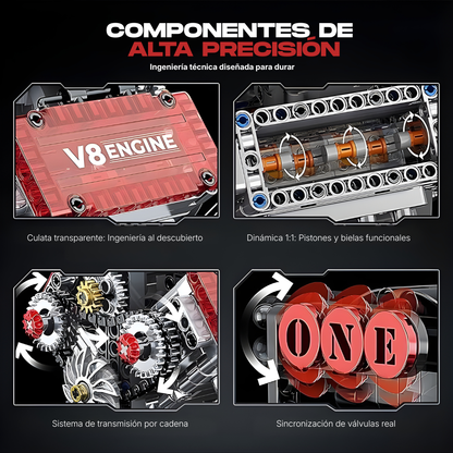 ProBuild Motor V8 Dinámico